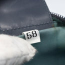 PRADA Shoulder Bag Nylon Blue Silver Auth 155943-12