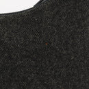 PRADA Sports Hand Bag Wool Gray Silver Auth 155944-4