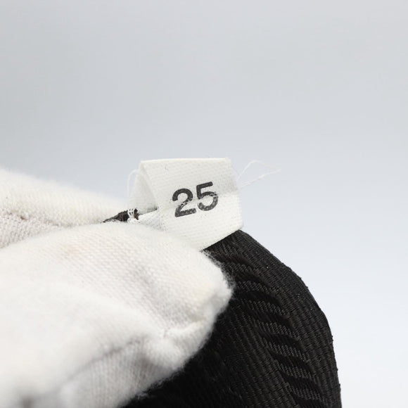 PRADA Shoulder Bag Nylon Brown Silver Auth 155945