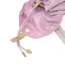 PRADA Backpack Nylon Pink Silver Auth 155946-22