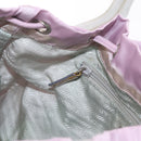 PRADA Backpack Nylon Pink Silver Auth 155946-25