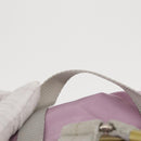 PRADA Backpack Nylon Pink Silver Auth 155946-8