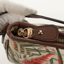 Salvatore Ferragamo Shoulder Bag Nylon Multicolor Gold Auth 155947V-9