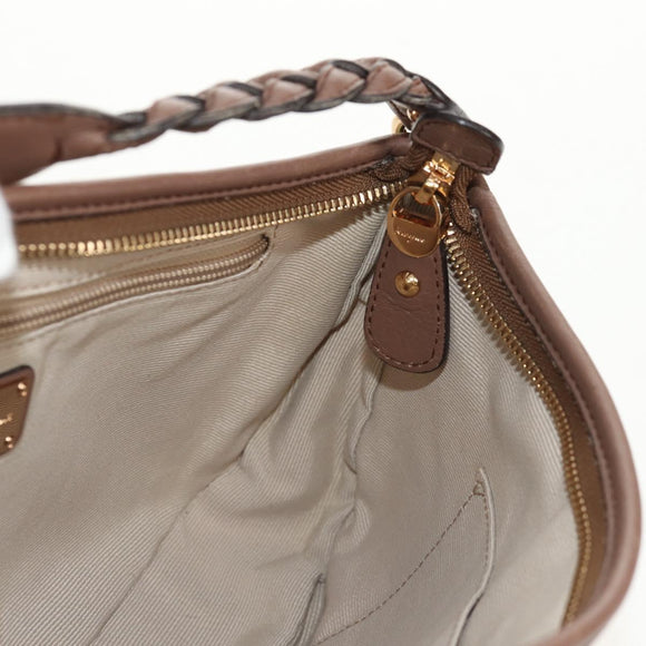 Salvatore Ferragamo Shoulder Bag Nylon Multicolor Gold Auth 155947V