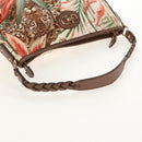 Salvatore Ferragamo Shoulder Bag Nylon Multicolor Gold Auth 155947V-7