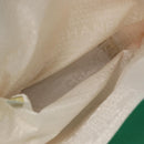 CHANEL Chain Tote Bag No5 Canvas Beige Silver CC Auth 155949-16