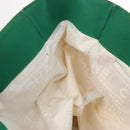 CHANEL Chain Tote Bag No5 Canvas Beige Silver CC Auth 155949-18