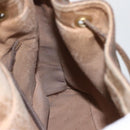 GUCCI GG Supreme Web Sherry Line Bag PVC Beige Gold 164 02 034 Auth 155951-19