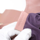 BVLGARI Chandra Shoulder Bag Leather Pink Gold Auth 155952-22