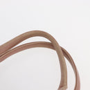 BVLGARI Chandra Shoulder Bag Leather Pink Gold Auth 155952-8