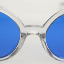 CHANEL Sunglasses plastic Blue CC Auth 155953M-9