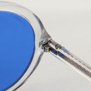 CHANEL Sunglasses plastic Blue CC Auth 155953M-15