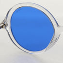 CHANEL Sunglasses plastic Blue CC Auth 155953M-18