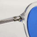 CHANEL Sunglasses plastic Blue CC Auth 155953M-19