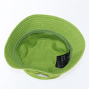 PRADA Bucket Hat Canvas M Green Auth 155955M-8