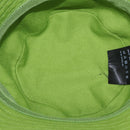 PRADA Bucket Hat Canvas M Green Auth 155955M-9
