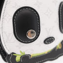 LOUIS VUITTON Monogram Bag Charm L Panda Charm White Black M03397 Auth 155958SM-10