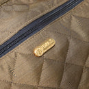 FENDI Carry Case Zucca Canvas Trunk Black Brown Auth 155959SAV-22