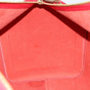 LOUIS VUITTON Epi Keepall 55 Boston Bag Red M42957 LV Auth 155970-19