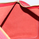 LOUIS VUITTON Epi Keepall 55 Boston Bag Red M42957 LV Auth 155970-20