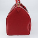 LOUIS VUITTON Epi Keepall 55 Boston Bag Red M42957 LV Auth 155970-3