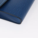 LOUIS VUITTON Epi Pochette Arche Shoulder Bag Blue M52575 LV Auth 155971-14