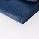 LOUIS VUITTON Epi Pochette Arche Shoulder Bag Blue M52575 LV Auth 155971-15