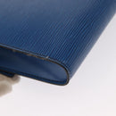 LOUIS VUITTON Epi Pochette Arche Shoulder Bag Blue M52575 LV Auth 155971-16