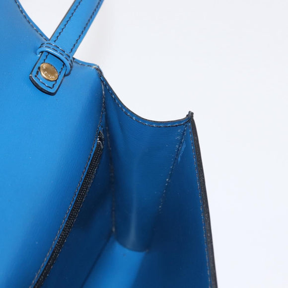 LOUIS VUITTON Epi Pochette Arche Shoulder Bag Blue M52575 LV Auth 155971