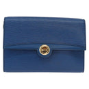 LOUIS VUITTON Epi Pochette Arche Shoulder Bag Blue M52575 LV Auth 155971-13