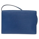 LOUIS VUITTON Epi Pochette Arche Shoulder Bag Blue M52575 LV Auth 155971-2