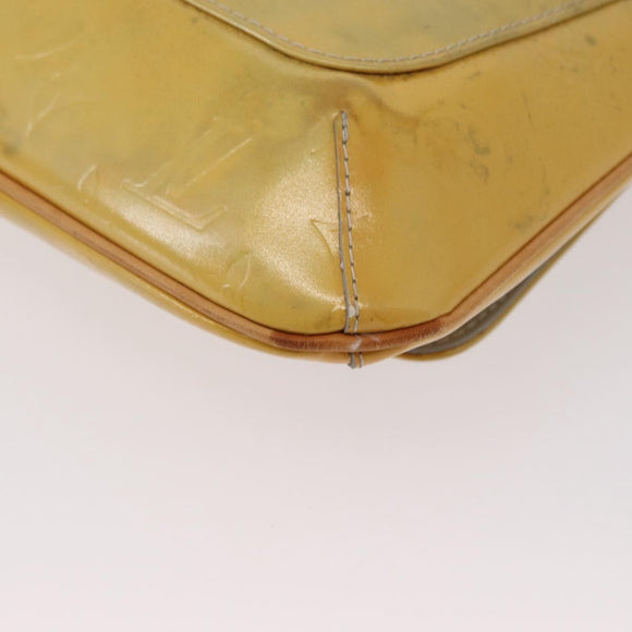 LOUIS VUITTON Monogram Vernis Thompson Street Bag Gris M91008 LV Auth 155972