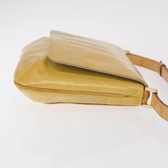 LOUIS VUITTON Monogram Vernis Thompson Street Bag Gris M91008 LV Auth 155972