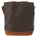 LOUIS VUITTON Monogram Noe Shoulder Bag M42224 LV Auth 155979-13