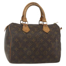 LOUIS VUITTON Monogram Speedy 25 Hand Bag M41528 LV Auth 155988-1