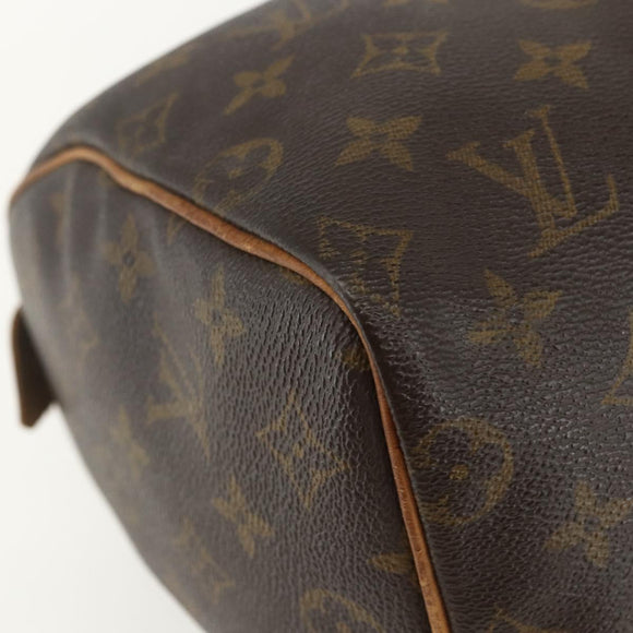 LOUIS VUITTON Monogram Speedy 25 Hand Bag M41528 LV Auth 155988
