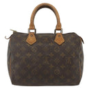 LOUIS VUITTON Monogram Speedy 25 Hand Bag M41528 LV Auth 155988-2