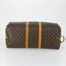 LOUIS VUITTON Monogram Keepall Bandouliere 55 Boston Bag M41414 LV Auth 155996-5