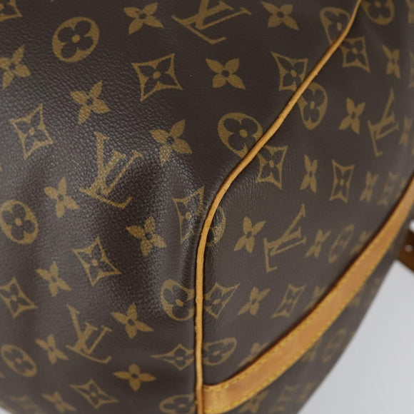 LOUIS VUITTON Monogram Keepall Bandouliere 55 Boston Bag M41414 LV Auth 155996