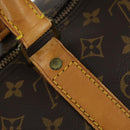 LOUIS VUITTON Monogram Keepall Bandouliere 55 Boston Bag M41414 LV Auth 155996-20