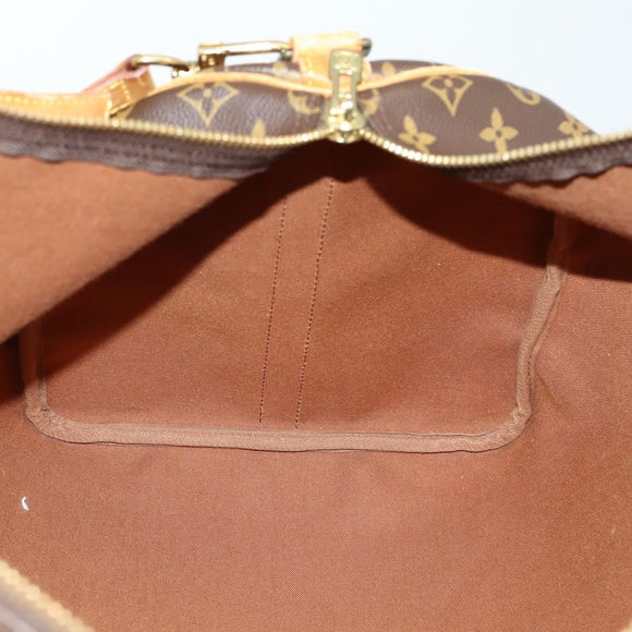 LOUIS VUITTON Monogram Keepall Bandouliere 55 Boston Bag M41414 LV Auth 155996