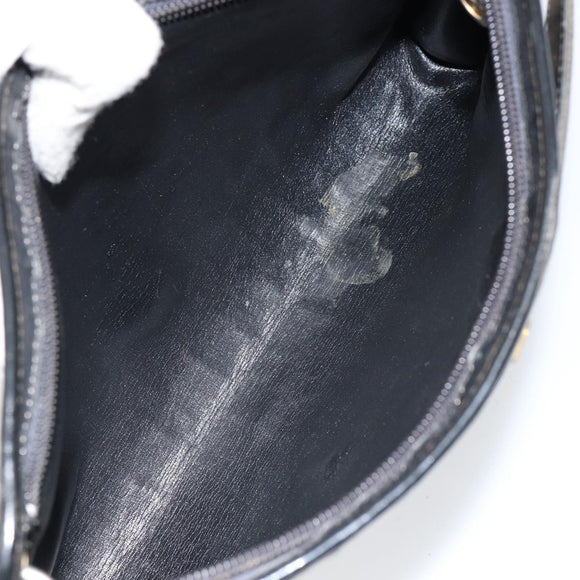 Christian Dior Trotter Canvas Shoulder Bag Navy Auth 156000