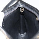 Christian Dior Trotter Canvas Shoulder Bag Navy Auth 156000-17