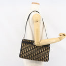 Christian Dior Trotter Canvas Shoulder Bag Navy Auth 156000-19