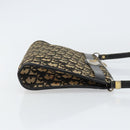 Christian Dior Trotter Canvas Shoulder Bag Navy Auth 156000-4