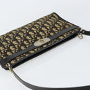 Christian Dior Trotter Canvas Shoulder Bag Navy Auth 156000-6