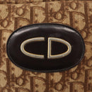 Christian Dior Trotter Canvas Shoulder Bag Brown Auth 156003-18