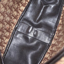 Christian Dior Trotter Canvas Shoulder Bag Brown Auth 156003-12