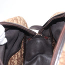 Christian Dior Trotter Canvas Shoulder Bag Brown Auth 156003-20