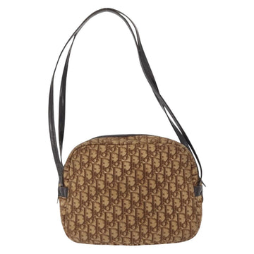Christian Dior Trotter Canvas Shoulder Bag Brown Auth 156003 - 0